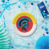 Spartaankoorts - Papieren Borden Papieren Bordje (Feest)