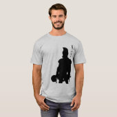 Spartaans baller Xiphos T-shirt (Voorkant volledig)