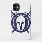 Spartaans Blauw Case-Mate iPhone Case (Achterkant)