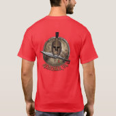 Spartaans T T-shirt (Achterkant)
