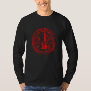 Spartaanse helm Griekse Gladiator Workout Mma krij T-shirt