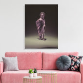 Spartaanse krijger canvas afdruk (Insitu (Woonkamer))