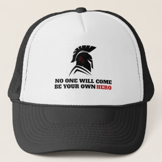 Spartaanse Krijger Gym Motivatie Trucker Pet