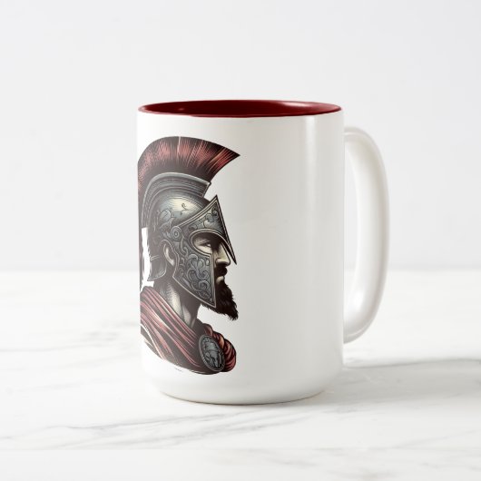 Spartaanse mok (Voorkant rechts)
