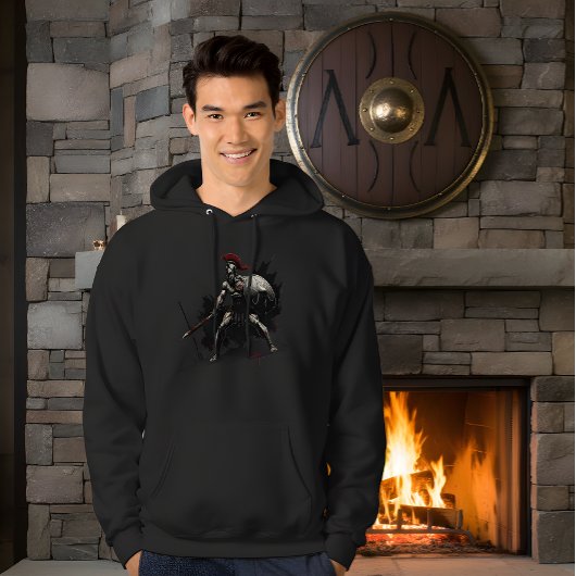 Spartaanse Shadow Warrior Hoodie
