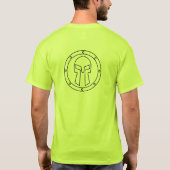 Spartaanse Thug - Basic T-shirt voor heren (Achterkant)