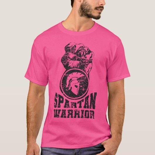 Spartaanse Vintage T-shirt (Voorkant)