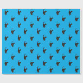 Spartacus My Butt Wrapping Paper Blue Cadeaupapier (Vlak)