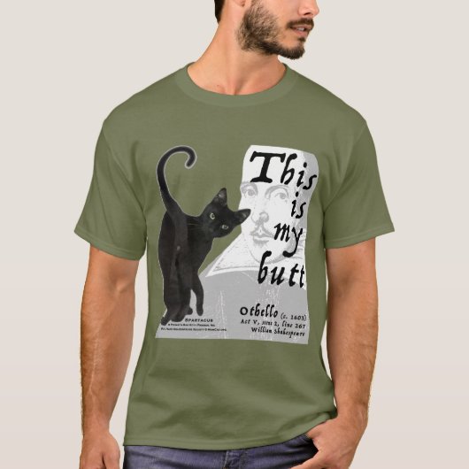 Spartacus Shakespeare T-Shirt (Voorkant)