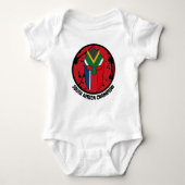 Spartan Baby Zuid-Afrika Romper (Voorkant)