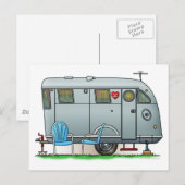 Spartan Camper Trailer RV Briefkaart (Voorkant / Achterkant)