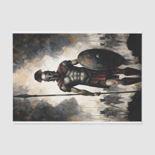 Spartan Decoupage Tissue Paper Tissuepapier (Voorkant)