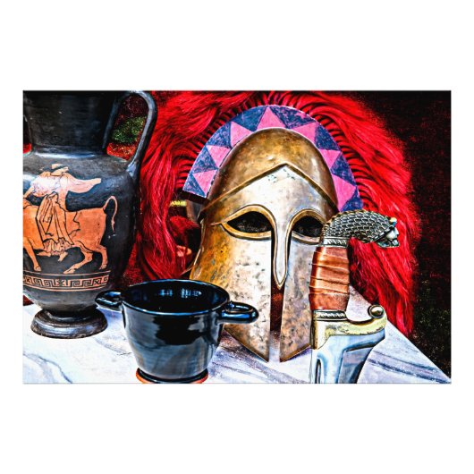 Spartan Glory Foto Afdruk (Voorkant)