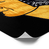 Spartan Head - Blue Poster (Hoek)