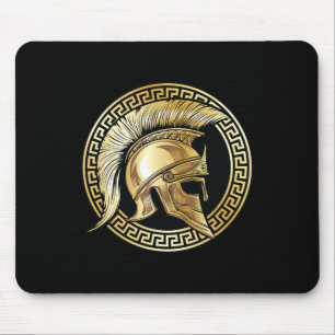 Spartan Helm Gouden Gladiator Sparta Griekse Worko Muismat