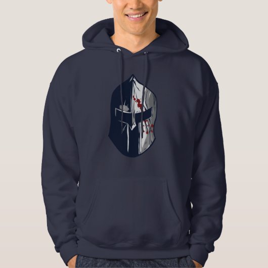 Spartan Helmet Hoodie (Voorkant)
