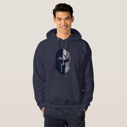 Spartan Helmet Hoodie (Voorkant volledig)