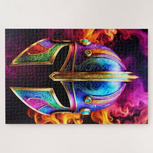 Spartan Helmet Legpuzzel (Horizontaal)