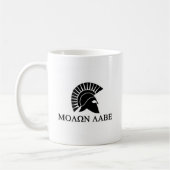 Spartan Helmet Molon Labe Koffiemok (Links)