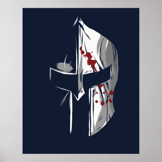 Spartan Helmet Poster (Voorkant)