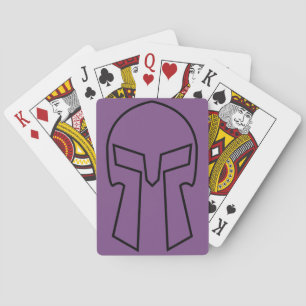 Spartan Helmet - Spelkaarten, standaard index fac Speelkaarten