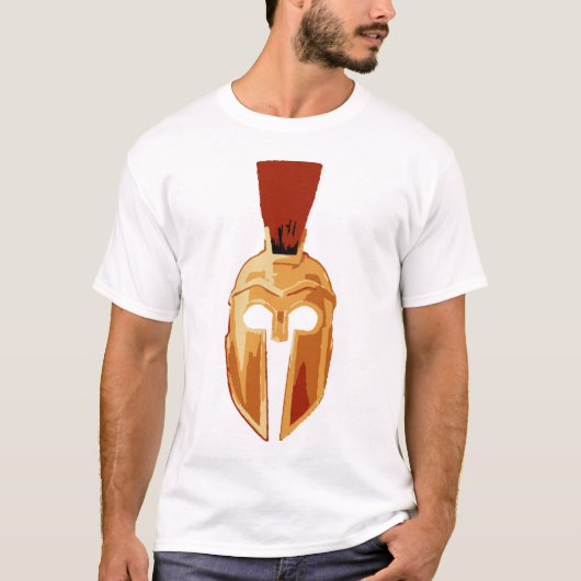 Spartan Helmet T-shirt (Voorkant)