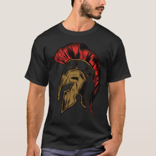 Spartan Helmet Warrior Trojan Warrior voor T-shirt