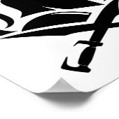 Spartan Helmet Wreath en Sword Poster (Hoek)