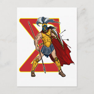 SPARTAN HOPLITES BRIEFKAART