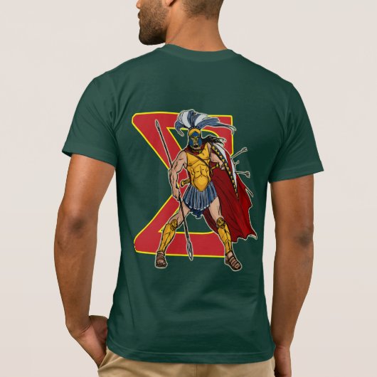 SPARTAN HOPLITES T-SHIRT (Achterkant)