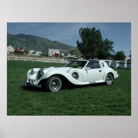 Spartan II Luxury Car Poster (Voorkant)