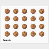 Spartan Lambda Shield Ronde Sticker (Vel)