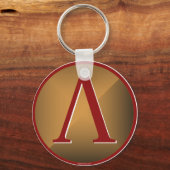 Spartan Lambda Shield Sleutelhanger (Voorkant)