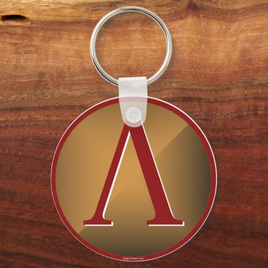 Spartan Lambda Shield Sleutelhanger (Voorkant)