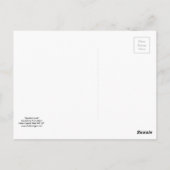 "Spartan look" Briefkaart (Achterkant)