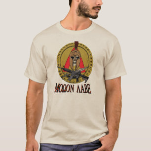 Spartan Molon Labe Poster Rd Shirt