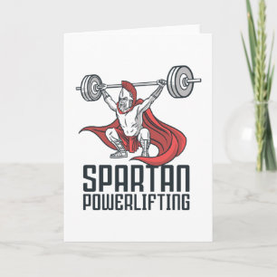 SPARTAN POWERLIFTING KAART