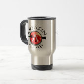 Spartan Shield/AR-15 Molon Labe Reisbeker (Voorkant links)