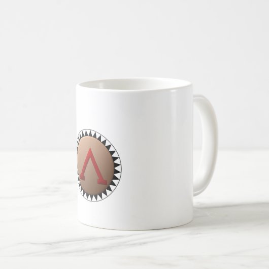 Spartan Shield Mok (Voorkant rechts)