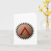 Spartan Shield-notitiekaarten Kaart (Gele Bloem)