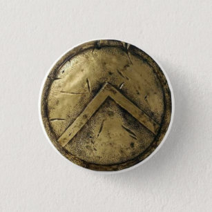 Spartan Shield Pin Ronde Button 3,2 Cm