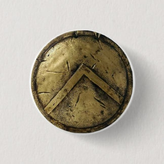 Spartan Shield Pin Ronde Button 3,2 Cm