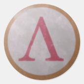 Spartan Shield Sticker (Voorkant)