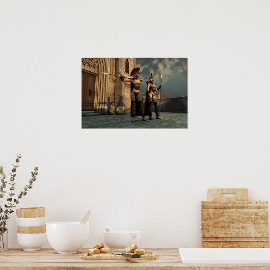 Spartan Singangen Poster (Keuken)