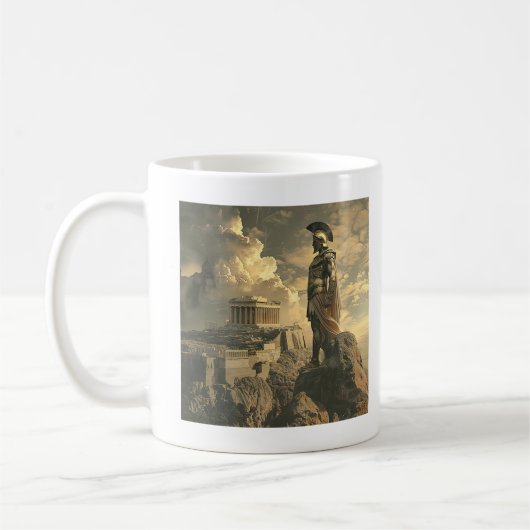 Spartan Soldier Koffiemok (Links)
