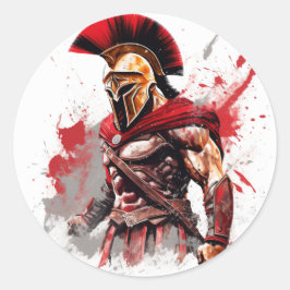 Spartan Spirit: Onbevreesde krijger Sticker