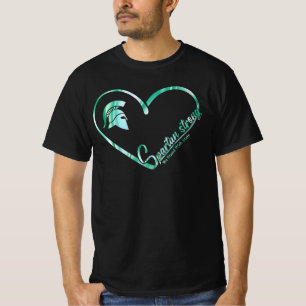 Spartan sterk wij staan voor de Logo van de staat  T-shirt