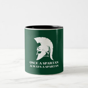Spartan sterk zodra een Spartan altijd een Spartan Tweekleurige Koffiemok