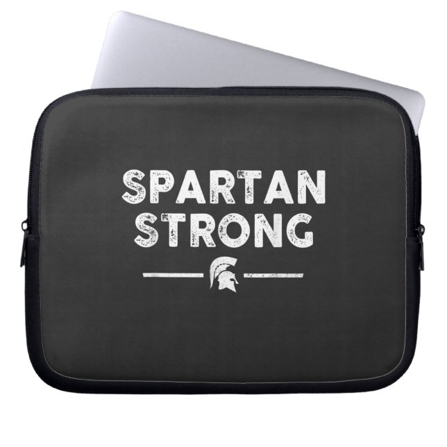 Spartan Sterke, Spartan Community Honors Victims Laptop Sleeve (Voorkant)