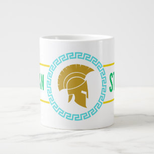 Spartan sterke T-Shirt Coffee-Mok Grote Koffiekop
